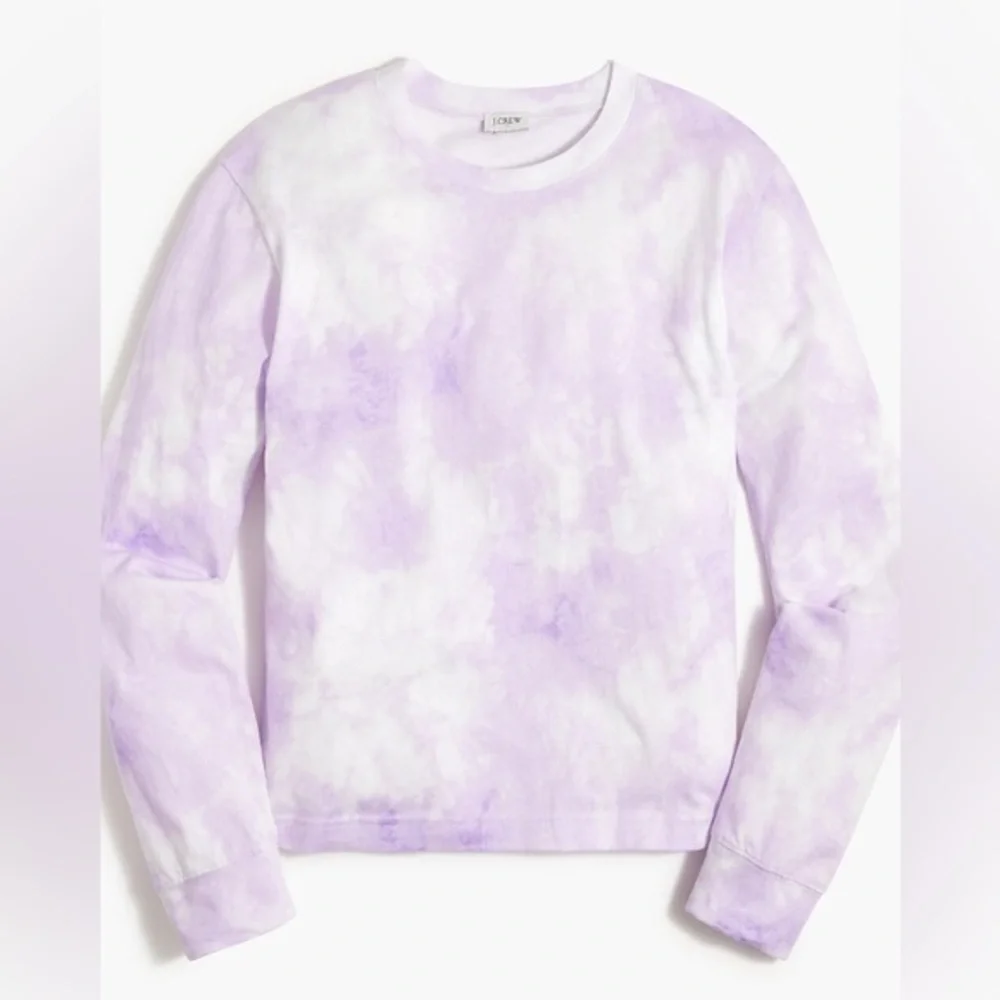 J. Crew Long Sleeve Boxy Tee NWT Sz X-Small